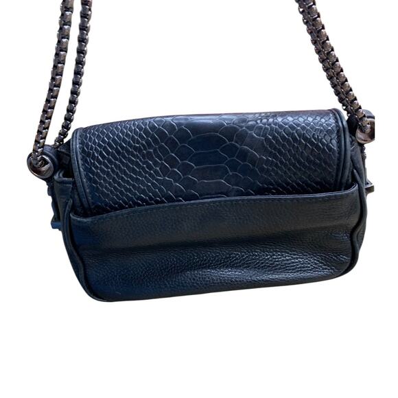 Dylan Kain Leather with Metal Chain Crossbody - Picture 6 of 6
